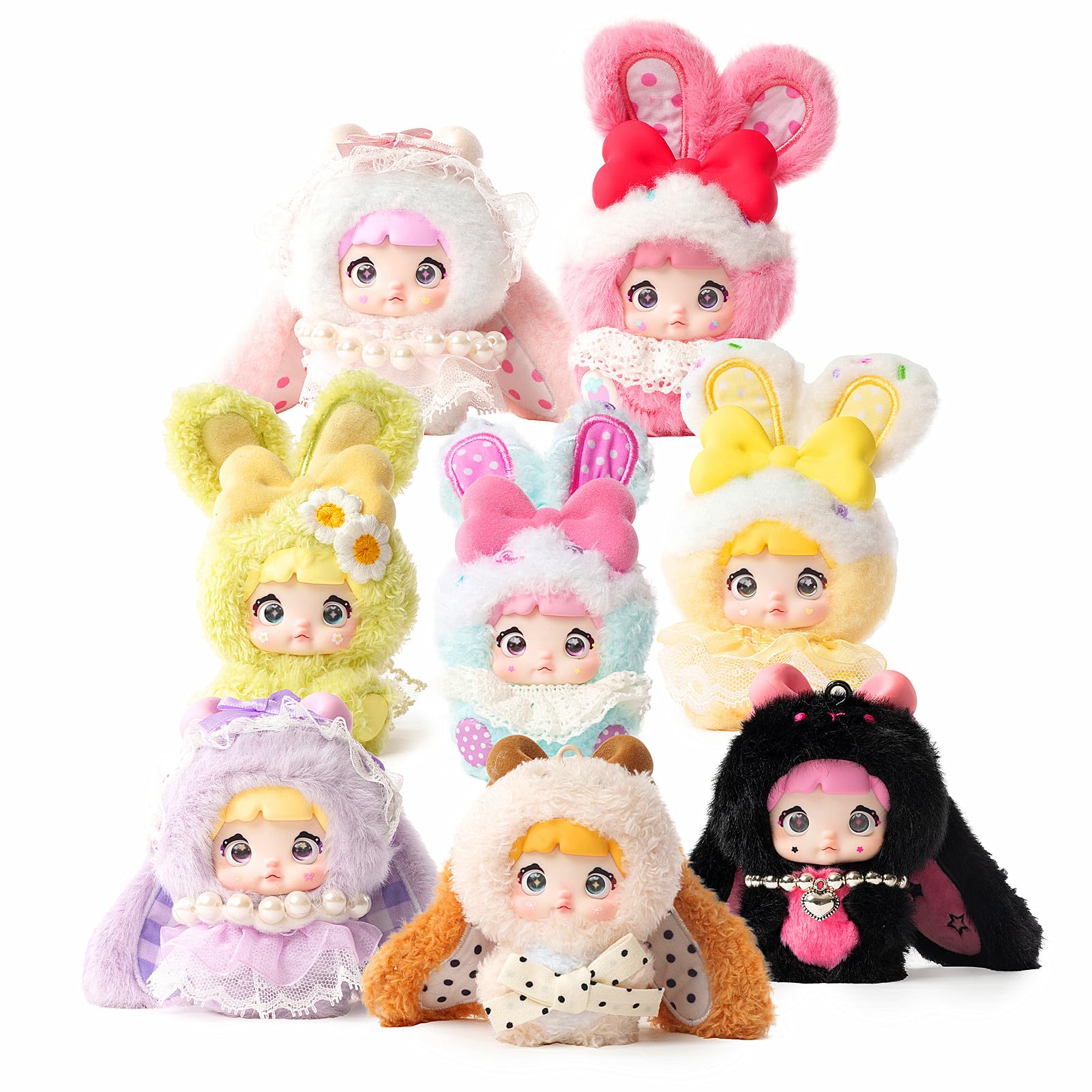 Amazon.com: BIRZWOT Nommi Baby Plush Blind Box， Plush Figure Toys